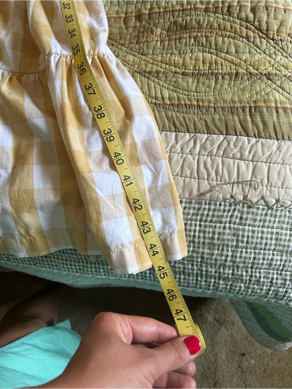 Abercrombie&Fitch Gingham Maxi Dress - Picture 6 of 6